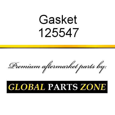 Gasket 125547