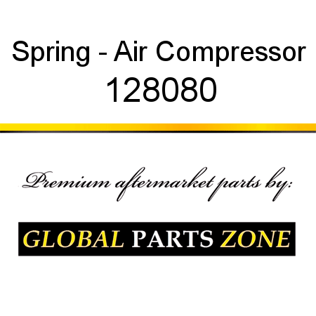 Spring - Air Compressor 128080