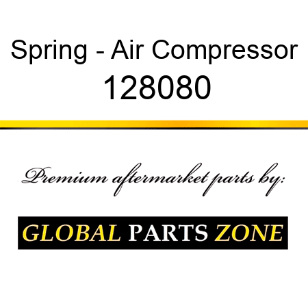 Spring - Air Compressor 128080
