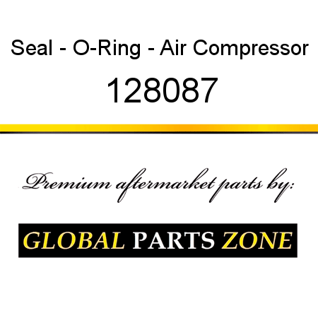 Seal - O-Ring - Air Compressor 128087