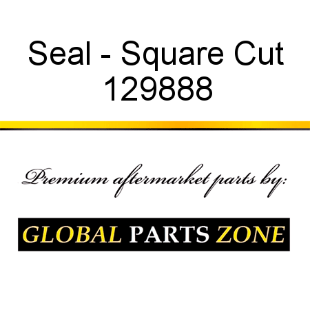 Seal - Square Cut 129888