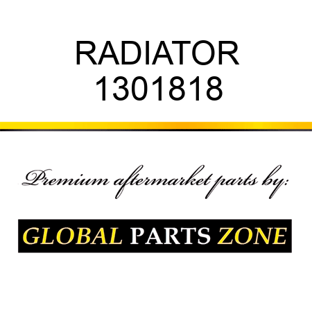 RADIATOR 1301818