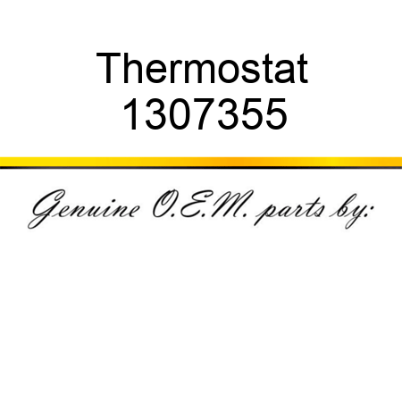 Thermostat 1307355