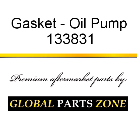 Gasket - Oil Pump 133831