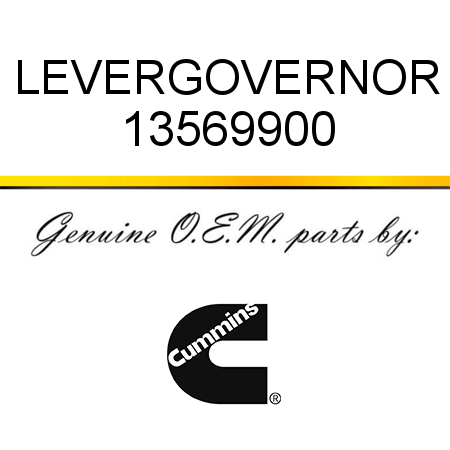 LEVER,GOVERNOR 13569900
