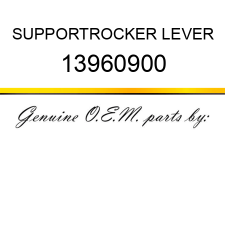 SUPPORT,ROCKER LEVER 13960900