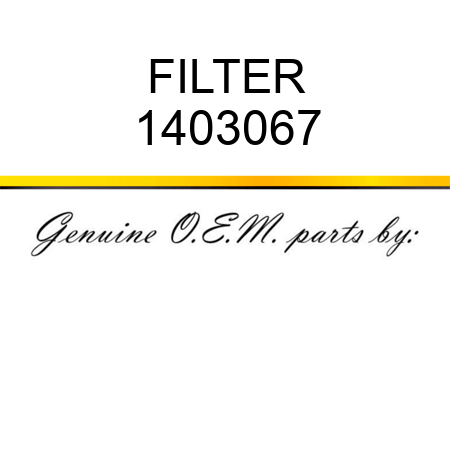 FILTER 1403067