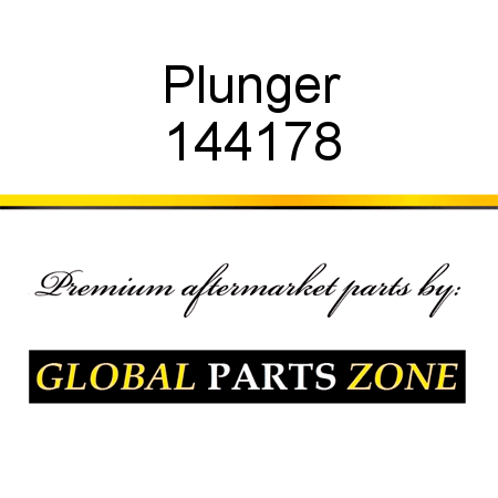 Plunger 144178