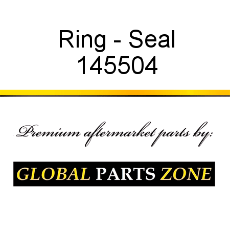 Ring - Seal 145504