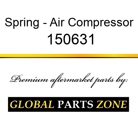 Spring - Air Compressor 150631