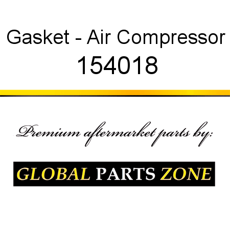 Gasket - Air Compressor 154018