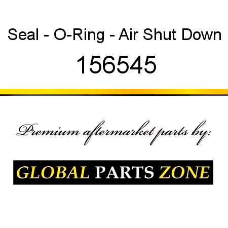 Seal - O-Ring - Air Shut Down 156545