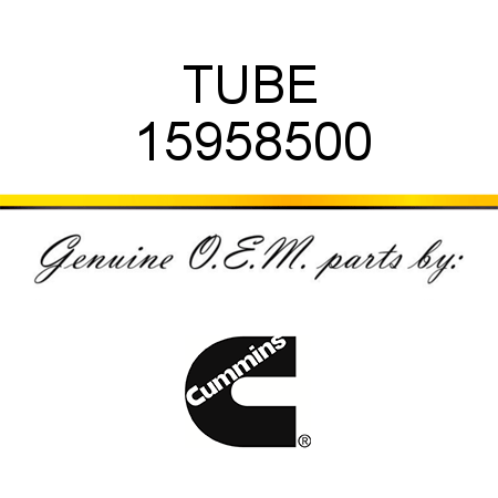 TUBE 15958500