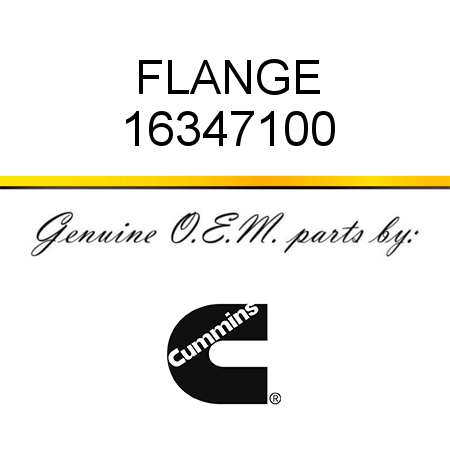 FLANGE 16347100