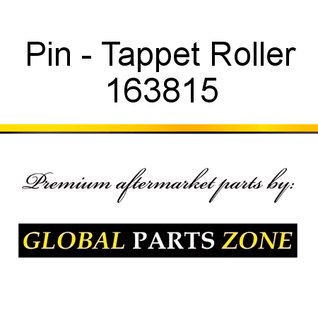 Pin - Tappet Roller 163815