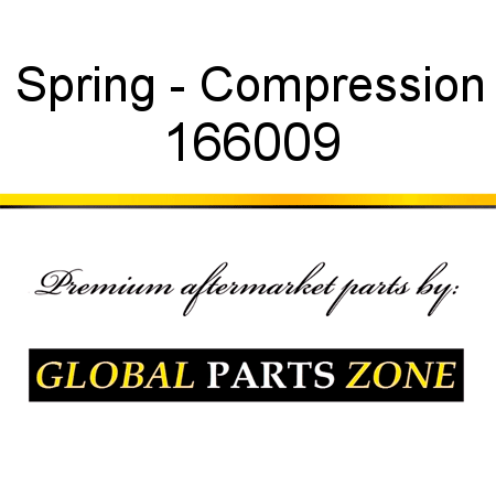 Spring - Compression 166009