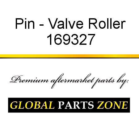 Pin - Valve Roller 169327