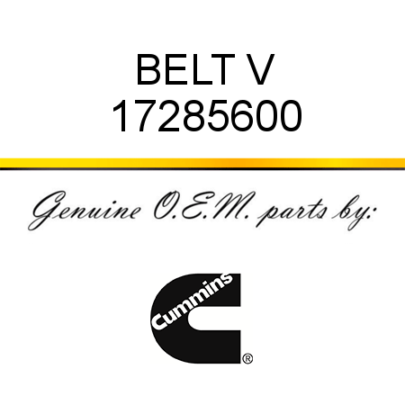 BELT, V 17285600