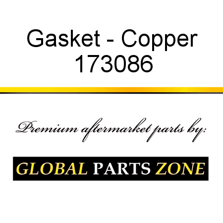 Gasket - Copper 173086