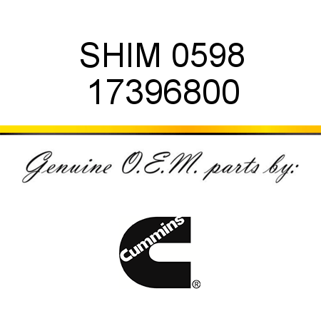 SHIM 0598 17396800