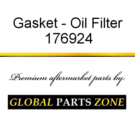 Gasket - Oil Filter 176924