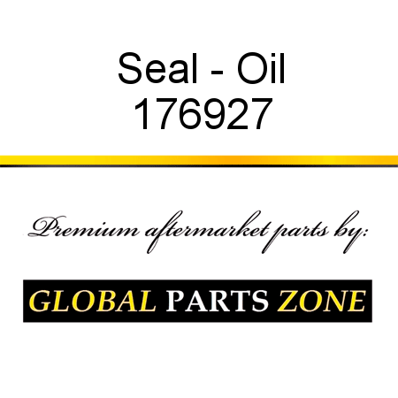 Seal - Oil 176927