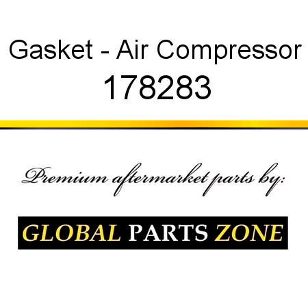 Gasket - Air Compressor 178283
