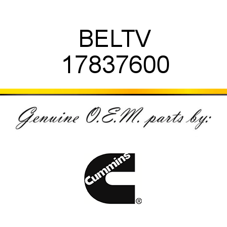 BELT,V 17837600