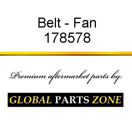 Belt - Fan 178578