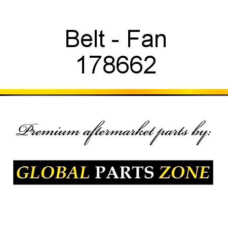 Belt - Fan 178662