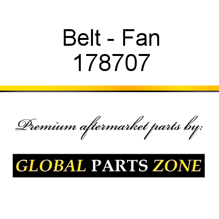 Belt - Fan 178707
