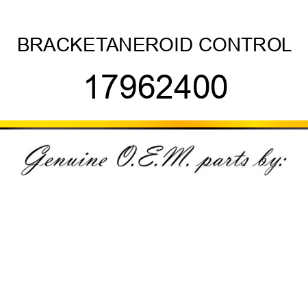 BRACKET,ANEROID CONTROL 17962400