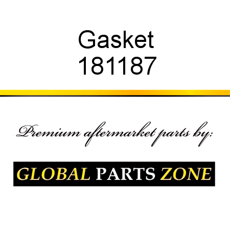 Gasket 181187