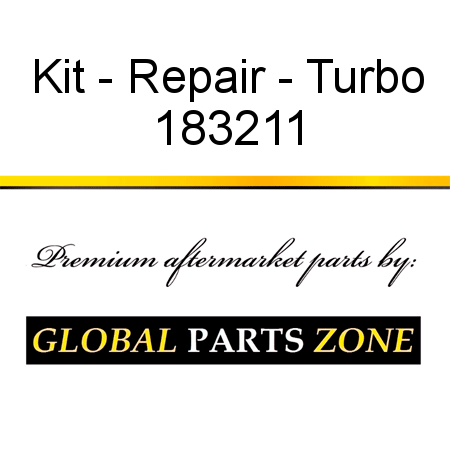 Kit - Repair - Turbo 183211