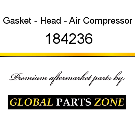 Gasket - Head - Air Compressor 184236