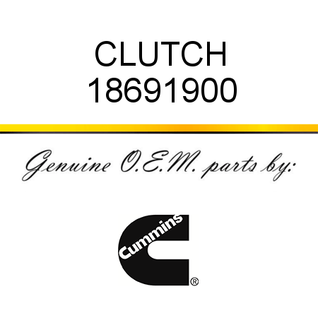 CLUTCH 18691900