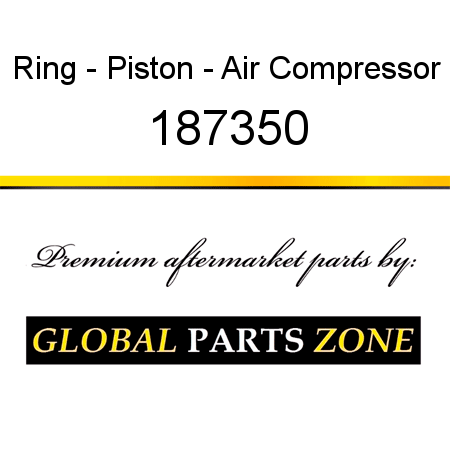 Ring - Piston - Air Compressor 187350