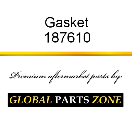 Gasket 187610