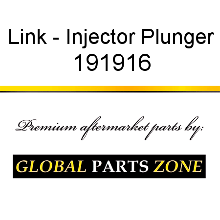 Link - Injector Plunger 191916