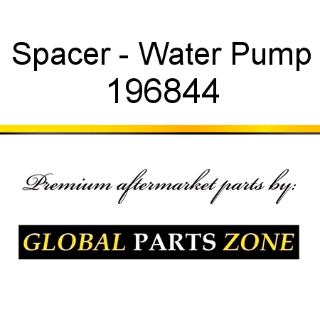 Spacer - Water Pump 196844