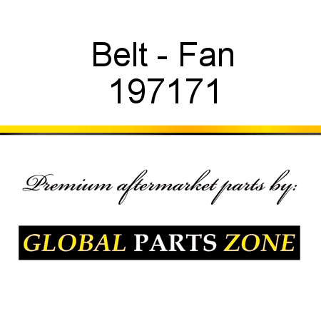 Belt - Fan 197171