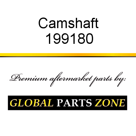 Camshaft 199180