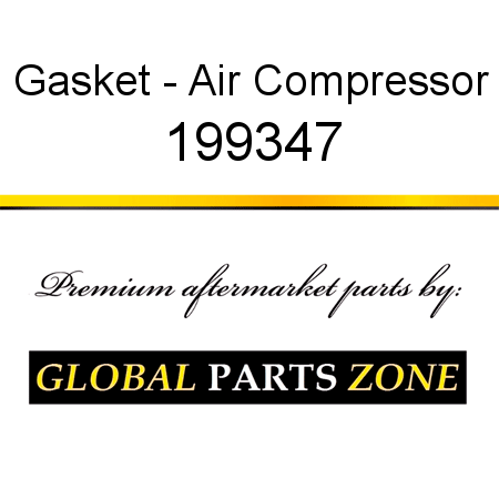 Gasket - Air Compressor 199347
