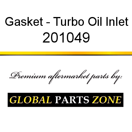 Gasket - Turbo Oil Inlet 201049