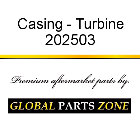 Casing - Turbine 202503