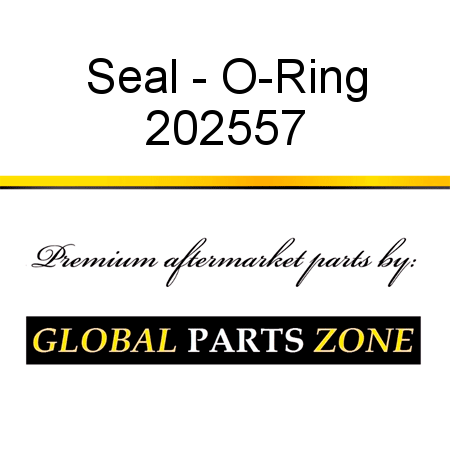 Seal - O-Ring 202557