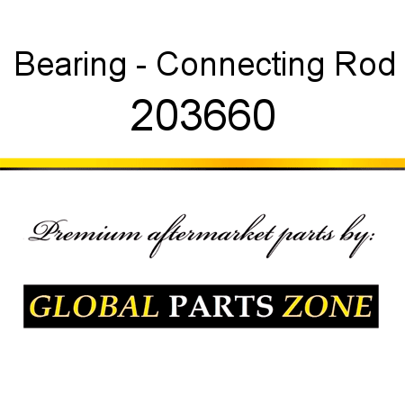 Bearing - Connecting Rod 203660