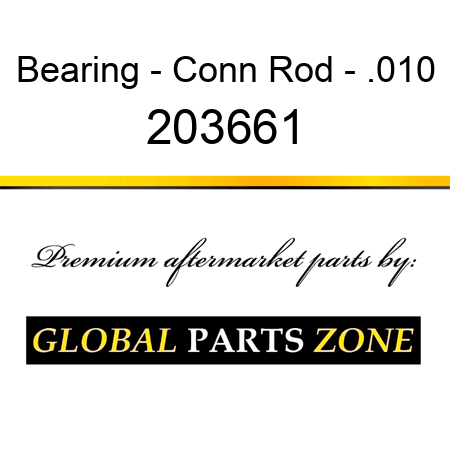 Bearing - Conn Rod - .010 203661