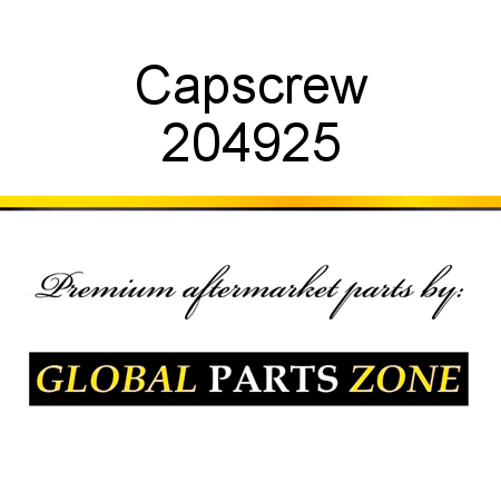 Capscrew 204925