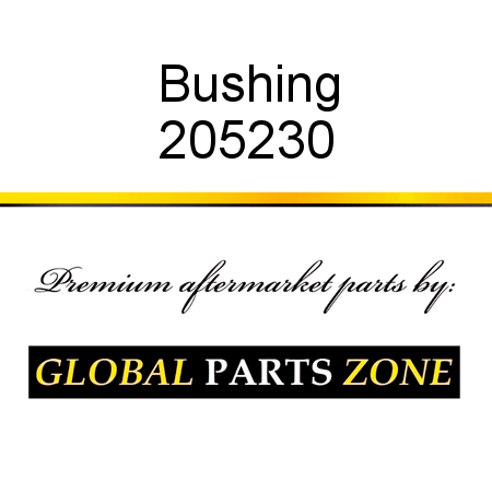 Bushing 205230